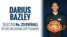 Thunder select Darius Bazley in 2019 NBA Draft