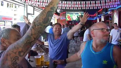 Exitoso operativo de la Policía en Benidorm para evitar altercados en el Inglaterra-Croacia