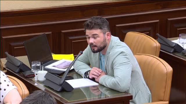 Polémica en el Congreso tras intentar Gabriel Rufián reproducir la grabación del conductor del Alvia