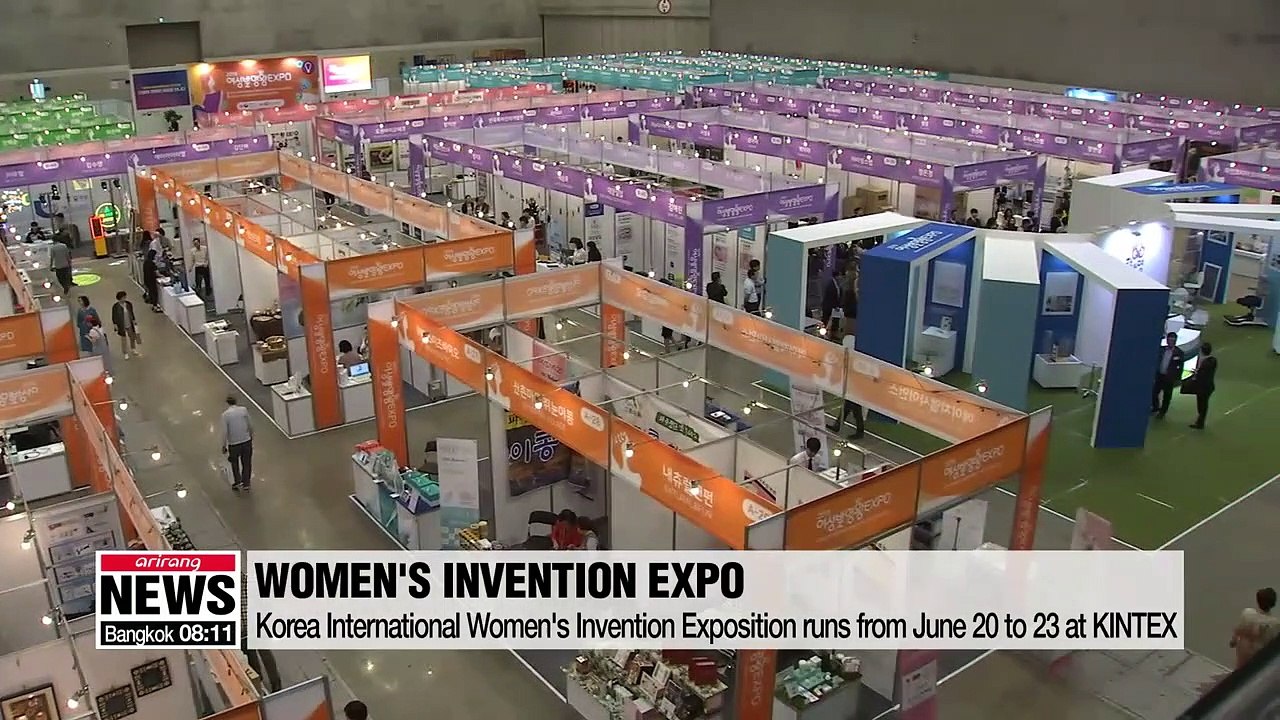 Global Women's Invention Expo kicks off with innovative ideas and products