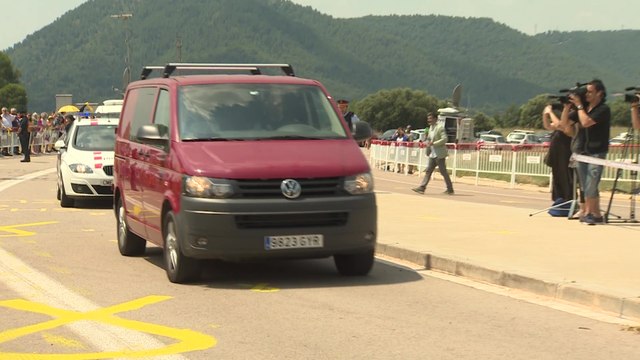 Turull, Rull y Forn llegan a la prisión de Lledoners