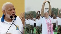 International Yoga Day: PM Narendra Modi ने Ranchi में योग को बताया धर्म जाति से ऊपर |वनइंडिया हिंदी