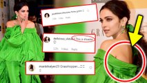 Deepika Padukone TROLLED For Her Green Outfit | Grazia Millennial Awards 2019