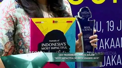 INSERT - CEO TRANSMEDIA Masuk dalam "Most Impactful Women Leaders 2019"