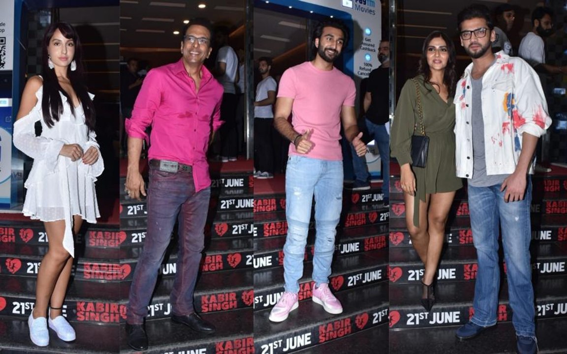 Shahid Kapoor & Kiara Advani Host Kabir Singh Special Screening For B-Town