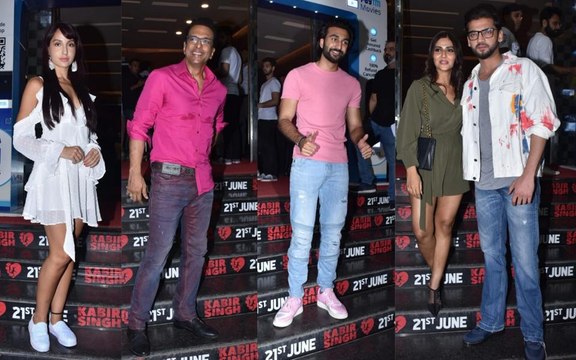 Shahid Kapoor & Kiara Advani Host Kabir Singh Special Screening For B-Town