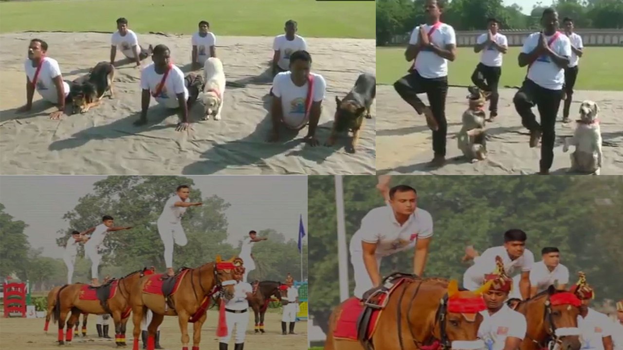 International Yoga Day: Indian Jawans के साथ Do...