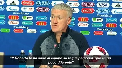 Deschamps acusa a Roberto Martínez de haberse aprovechado del trabajo del anterior seleccionador belga