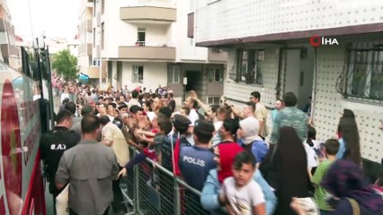 Cumhurbaşkanı Erdoğan, vatandaşlarla sohbet etti