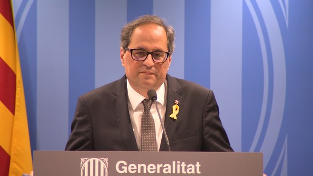 Torra celebra la disposción de Sánchez en su primer encuentro