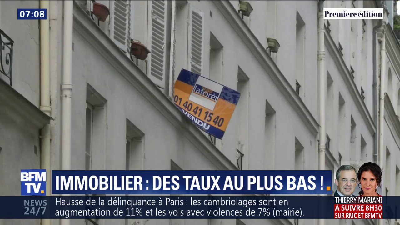 Les taux de crédit immobilier sont descendus en moyenne à 1,29%, alors faut-il renegocier son prêt ?