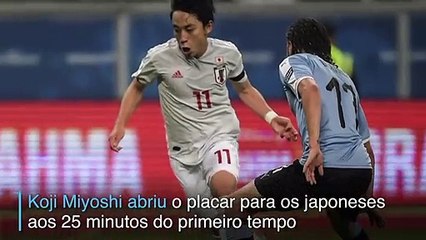 Japão e Uruguai empatam