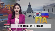 S. Korea, Russia launch FTA talks in service, investment sectors