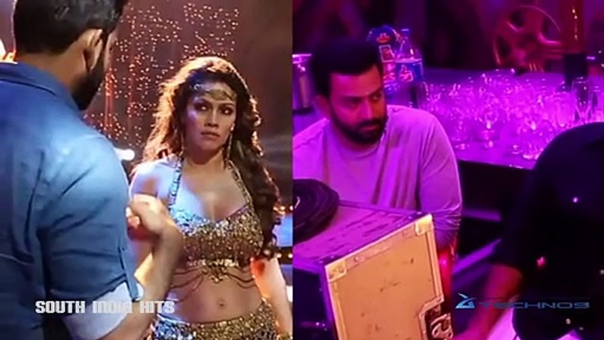 Lucifer Movie Item Song Making Sceens malayalam