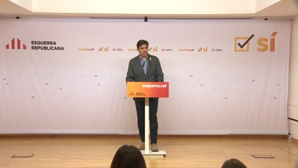 Sergi Sabrià en rueda de prensa