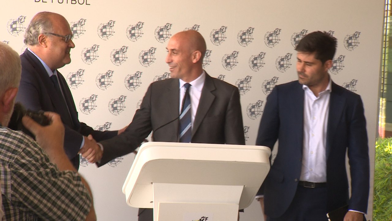Presidente de la RFEF, Luis Rubiales