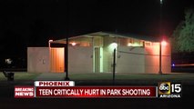 Teen hospitalized after shooting at West Phoenix park