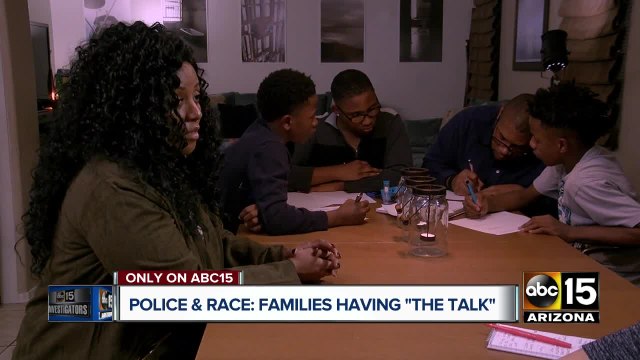 Police and Race: Black families having the talk about police encounters