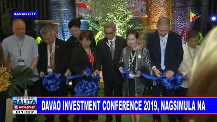 Davao Investment Conference 2019, nagsimula na