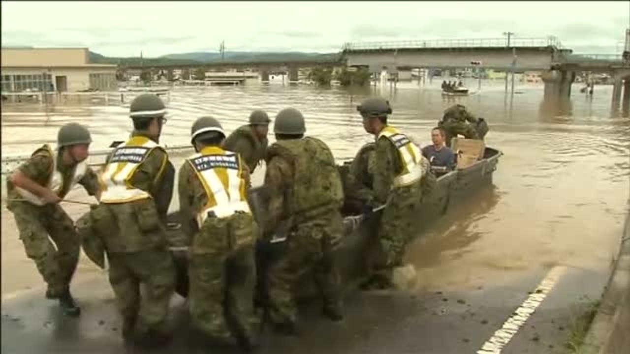 Las lluvias torrenciales dejan 100 muertos en Japón y más de 5 millones de evacuados