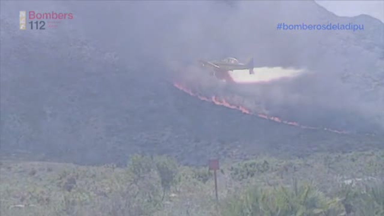 Estabilizado un incendio declarado en el parque del Montgó, en Alicante