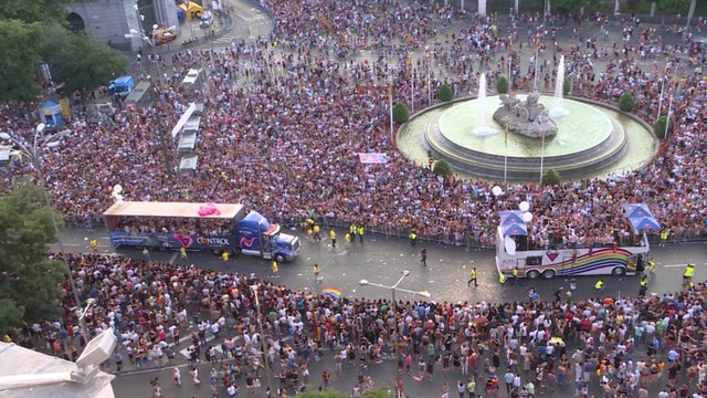 Un total de 700.000 personas acuden a la manifestación del Orgullo