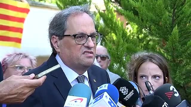 Torra califica de mala noticia el recurso contra el independentismo a dos días de su reunión con Sánchez.