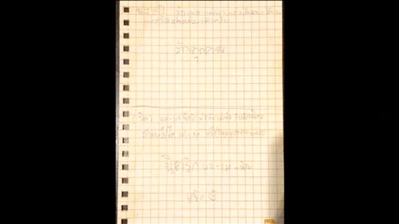 Los niños atrapados en la cueva de Tailandia escriben emotivas cartas a sus familiares