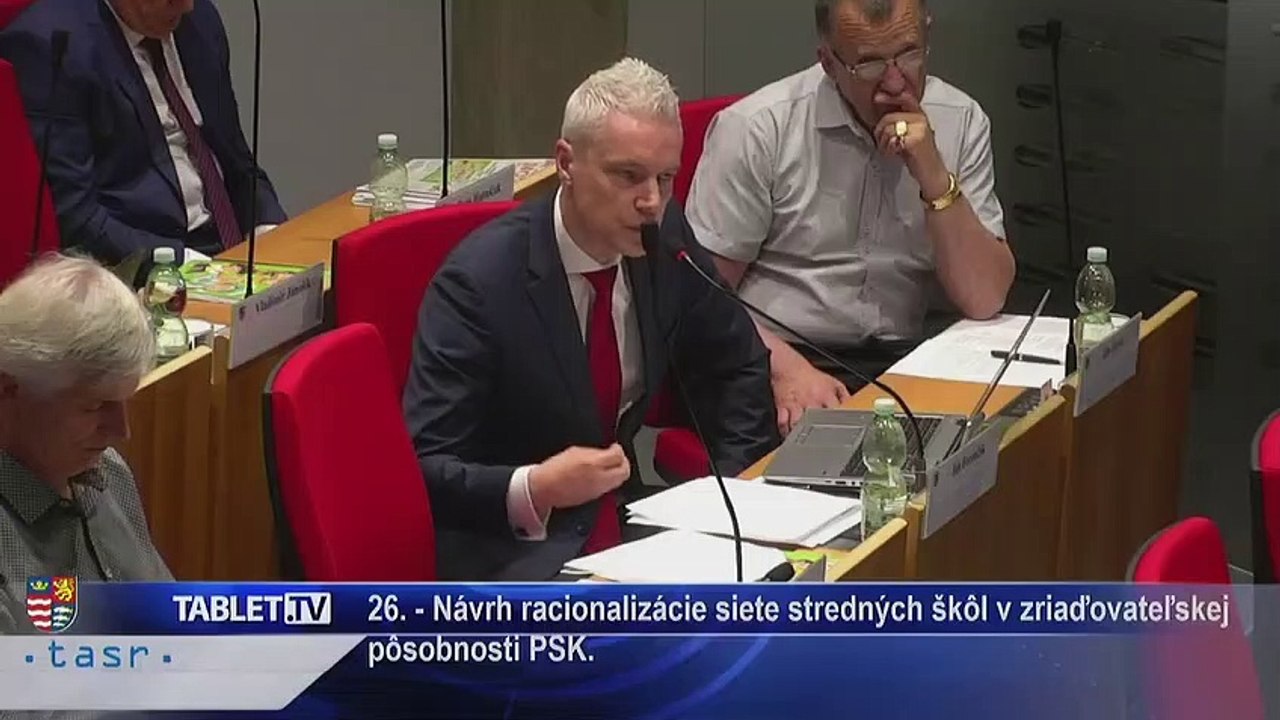PREŠOV-PSK 14: Záznam zasadnutia Zastupiteľstva Prešovského samosprávneho kraja (PSK)