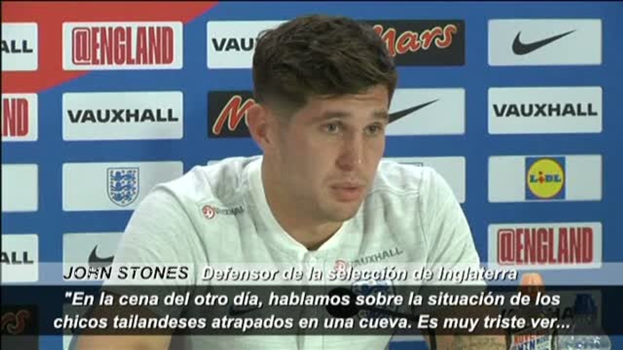 La selección inglesa manda un mensaje de apoyo a los chicos que están atrapados en una cueva tailandesa