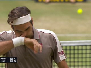 Halle - Federer s'impose face à Tsonga