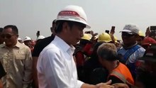 Jokowi Ulang Tahun, Dikasih Selamat Pekerja Proyek di Soekarno - Hatta