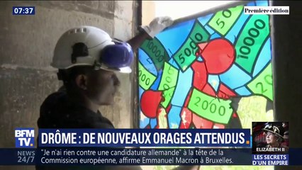 La Drôme se prépare à de nouveaux orages, notamment en protégeant son patrimoine