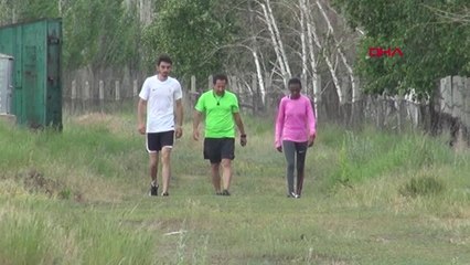 ERZURUM Elvan, Katar'a Palandöken'de hazırlanıyor