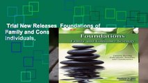 Trial New Releases  Foundations of Family and Consumer Sciences: Careers Serving Individuals,