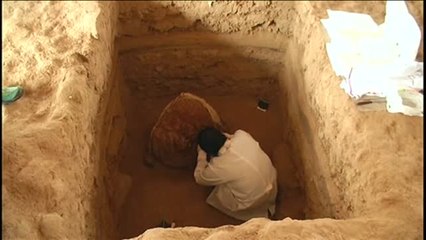 Hallan restos humanos incas envueltos en un edredón como los actuales