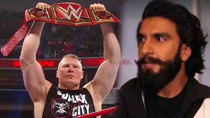 Ranveer Singh gets legal notice by WWE wrestler Brock Lesnar; Here's Why | FilmiBeat