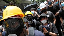 Pulso final en Hong Kong: miles en la calles contra la jefa del Ejecutivo