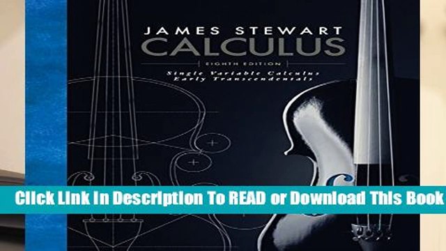 [Read] Single Variable Calculus: Early Transcendentals For Trial