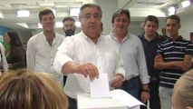 Zoido participa en las votaciones que del PP