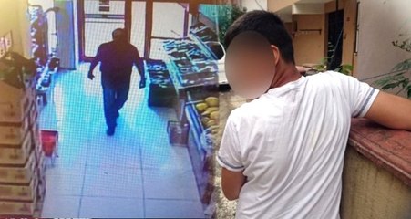 Kartal'da engelli çocuğa taciz anı kamerada