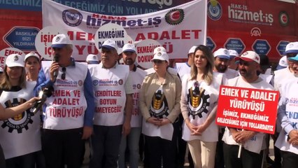 'Emek ve Adalet Yürüyüşü' - ANKARA