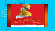 Full E-book  Managerial Accounting, Binder Ready Version  Best Sellers Rank : #5