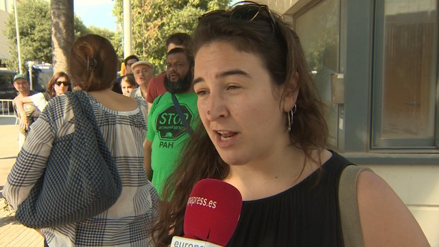 Roch: Generalitat traslada subasta por miedo a movilización popular