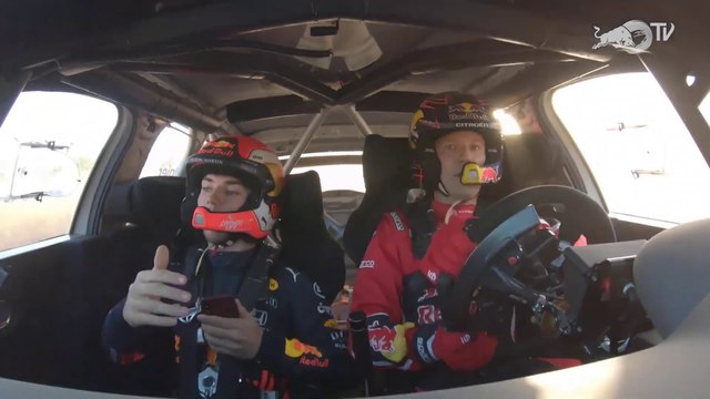 Pierre Gasly, copiloto de Sébastien Ogier en un WRC por un día