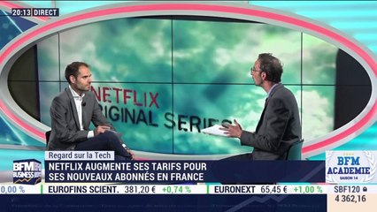 Le Regard sur la Tech: Netflix augmente ses tarifs pour ses nouveaux abonnés en France - 20/06