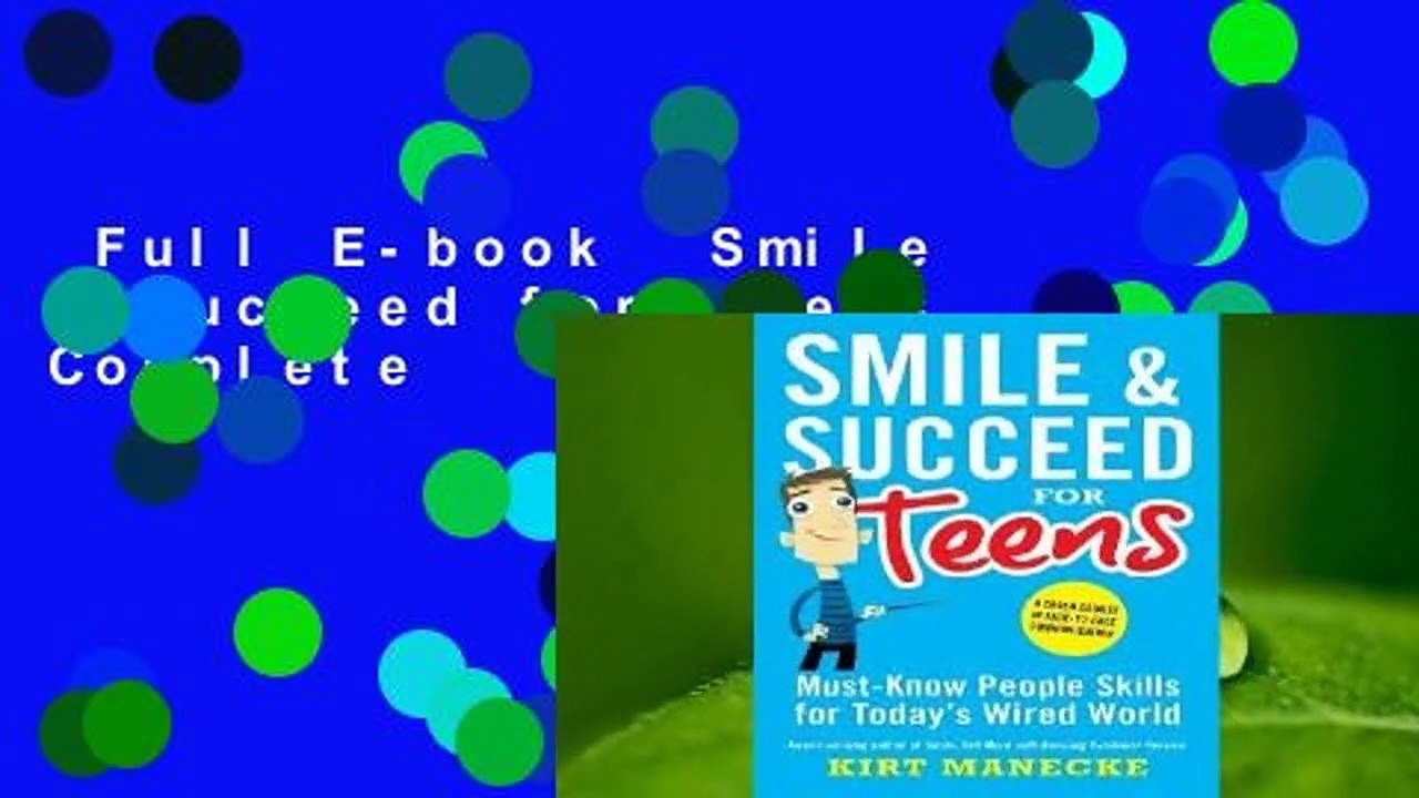 Full E-book  Smile & Succeed for Teens Complete