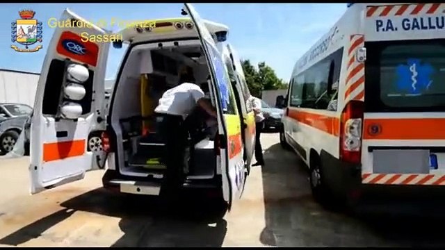 Sassari - Scoperta truffa al servizio 118 (21.06.19)