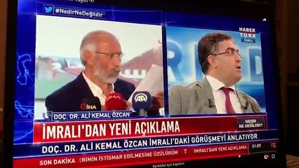 Canlı yayında 'Öcalan yerli ve millidir' gerilimi