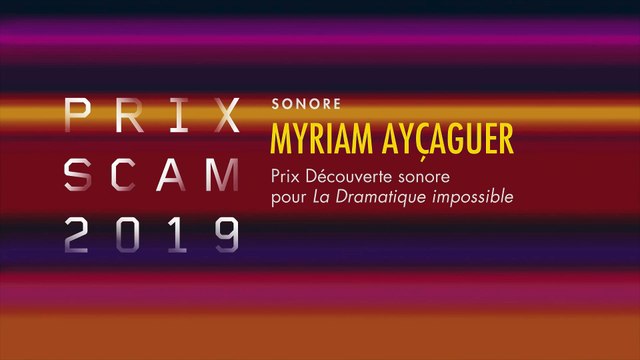 Prix Sonores de la Scam 2019